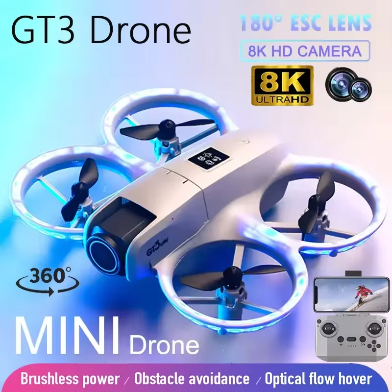 Drone Thermal Imaging - НОВЫЙ мини-дрон GT3 8K HD с