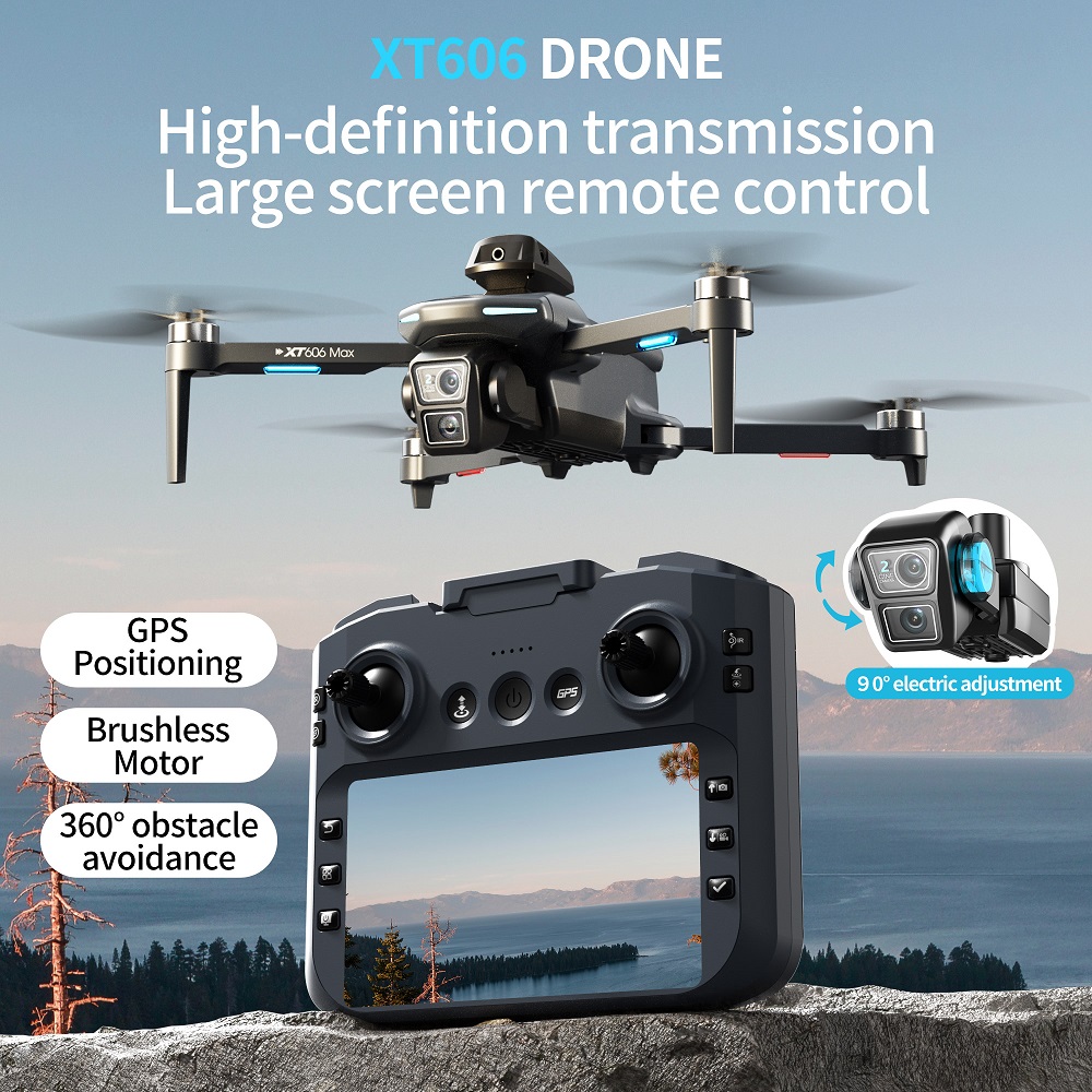 Дрон XT606 MAX 3 с аккумулятор – обзор и цена Drone Thermal Imaging