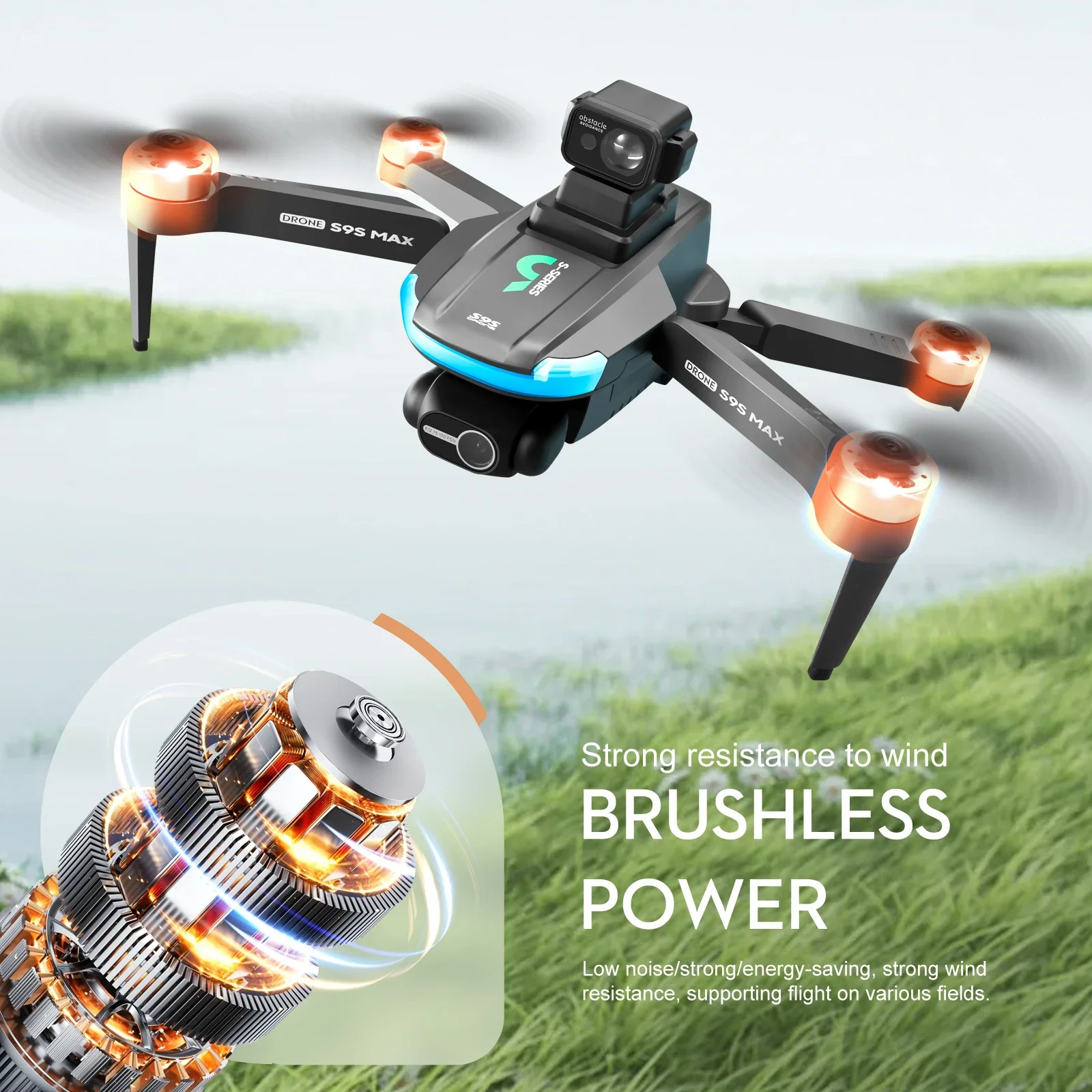 НОВЫЙ S9S MAX MINI Drone 4K 2- – обзор и цена Drone Video Production