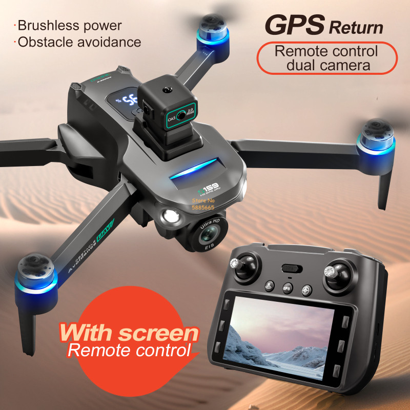 Двойная камера 8K, 5G, WIFI, F – обзор и цена Drone Cinematic